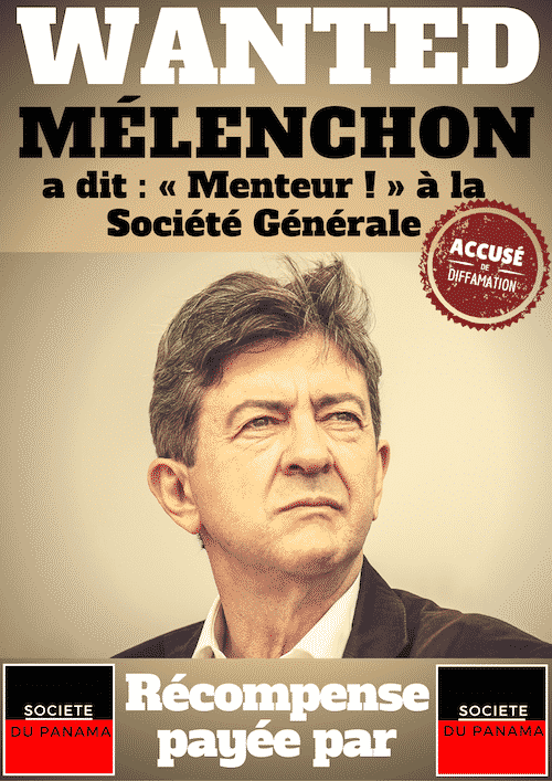 melenchon wanted societe generale
