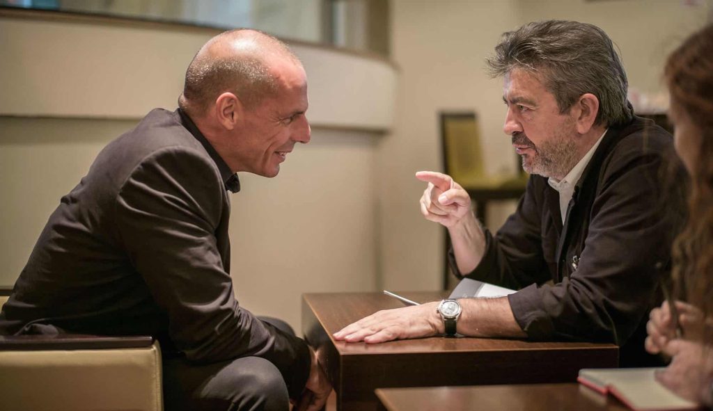 Rencontre Varoufakis et Mélenchon - 23.08.2015