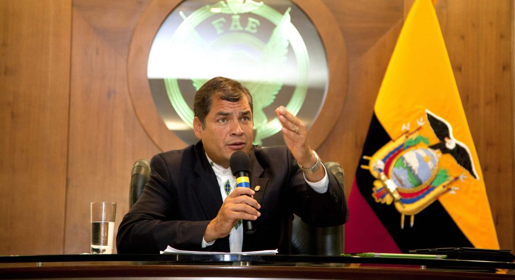 rafael correa equateur