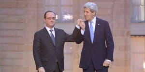 hollande syrie bombardement