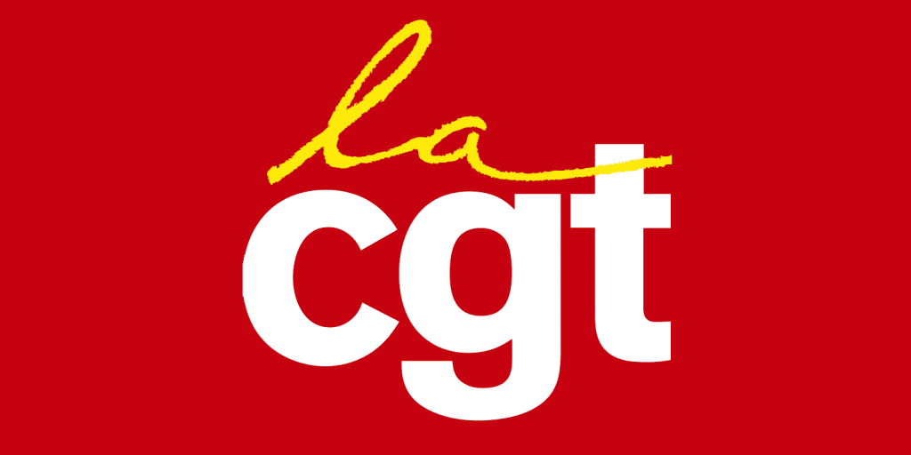 logo cgt thierry lepaon melenchon