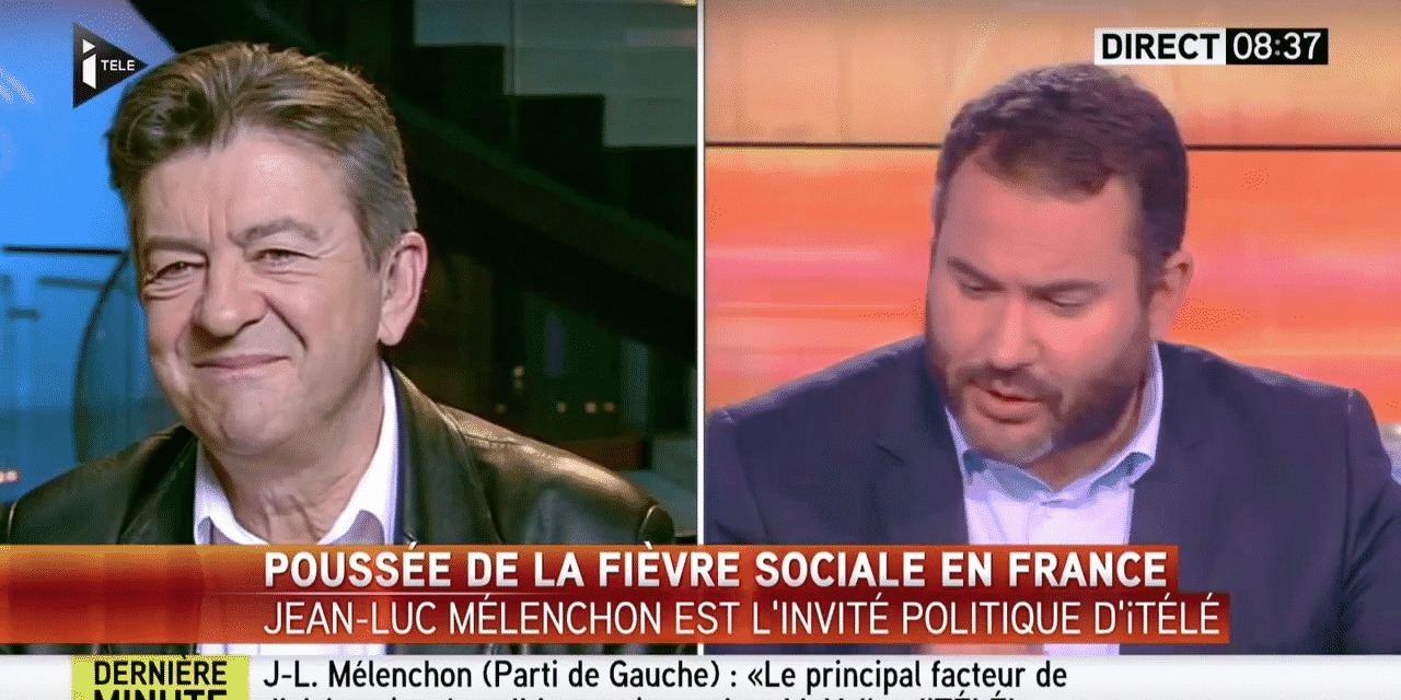 melenchon toussaint itele perdre son temps