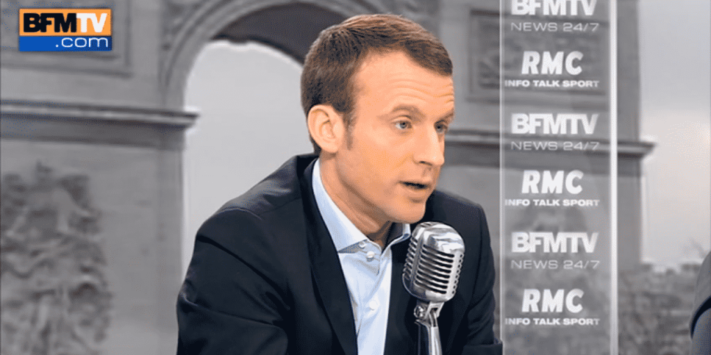 macron fait le malin jean-luc melenchon