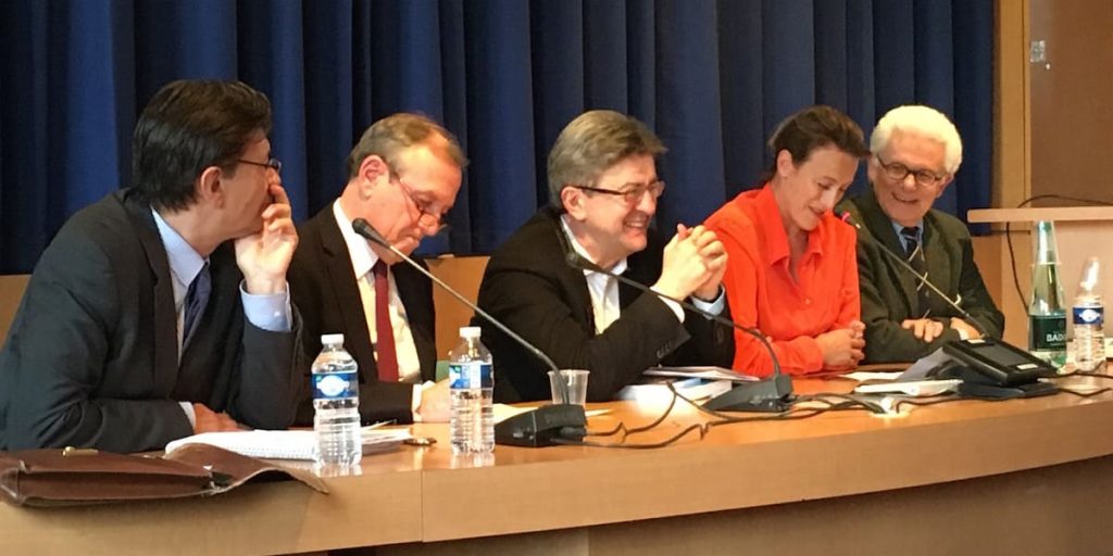 jean luc melenchon conference mer