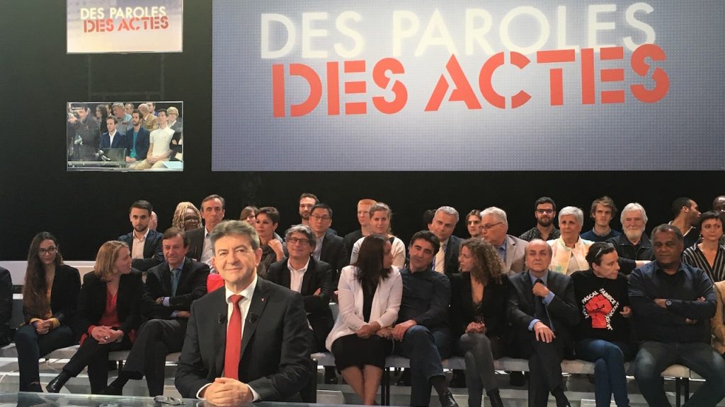 jean luc melenchon des paroles et des actes