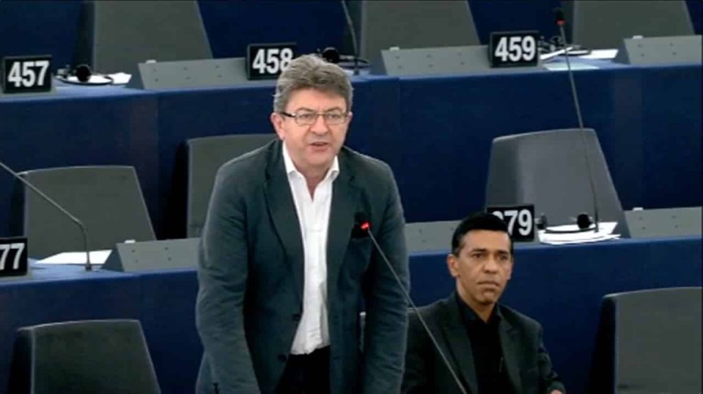 melenchon arcelor mittal siderurgie france libre echange