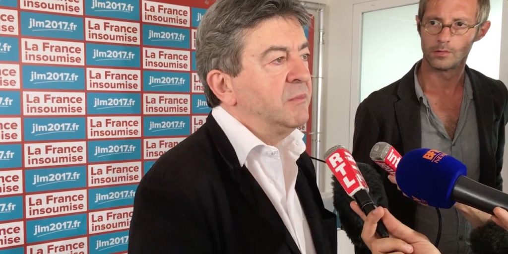 interdiction de manifester conference de presse melenchon coup de force