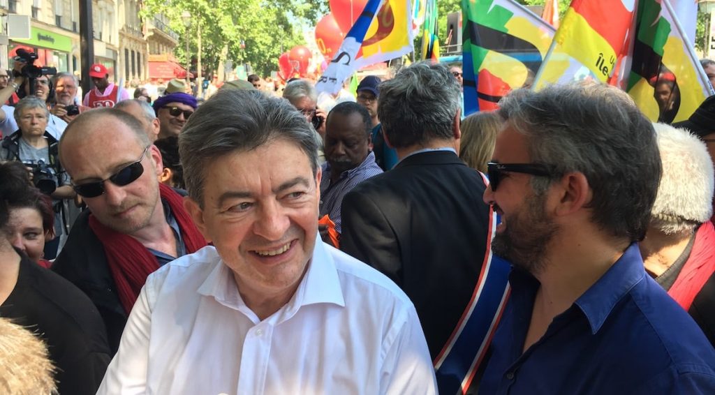 melenchon manifestation 23 juin