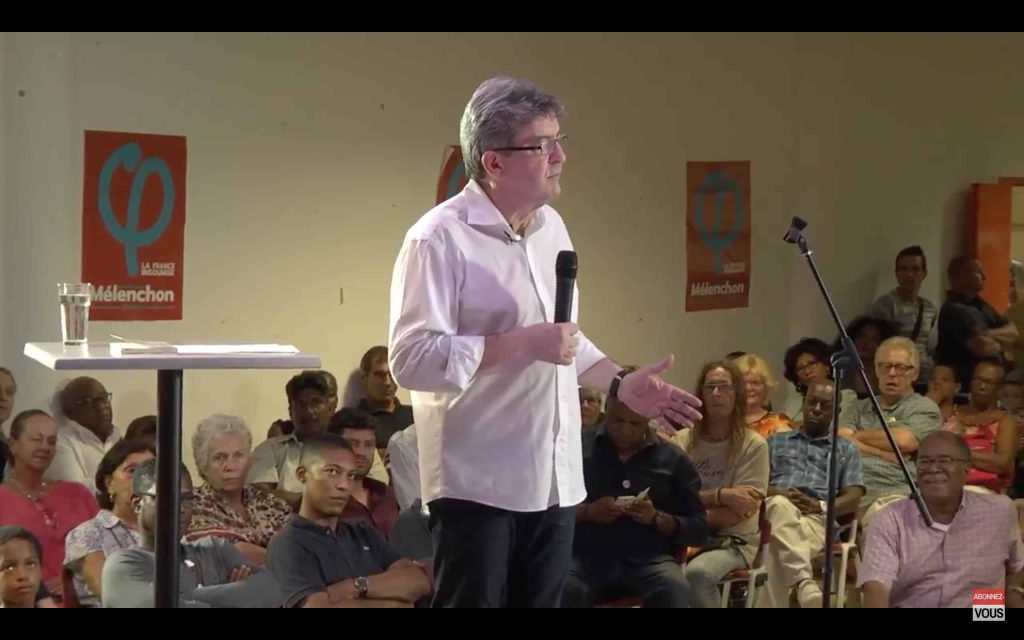 melenchon Guadeloupe