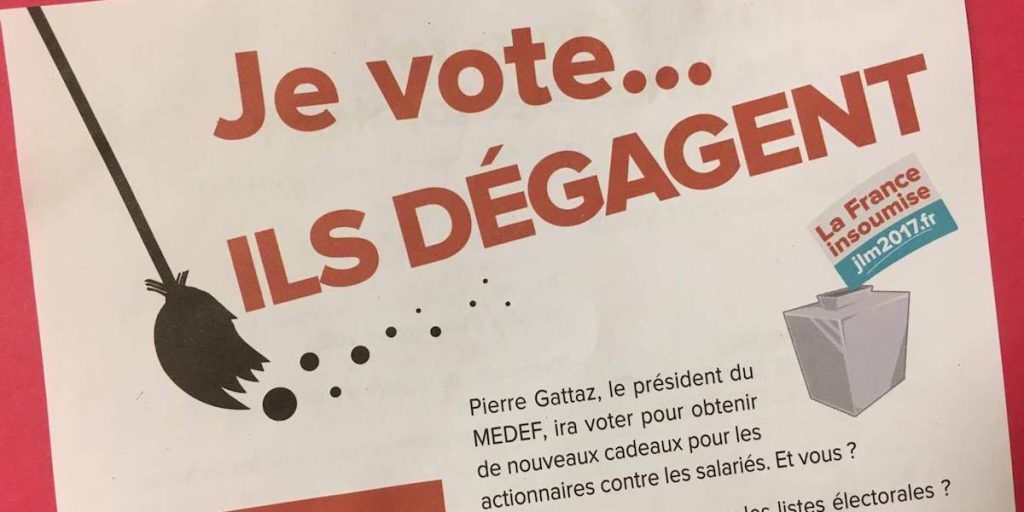 je vote ils degagent