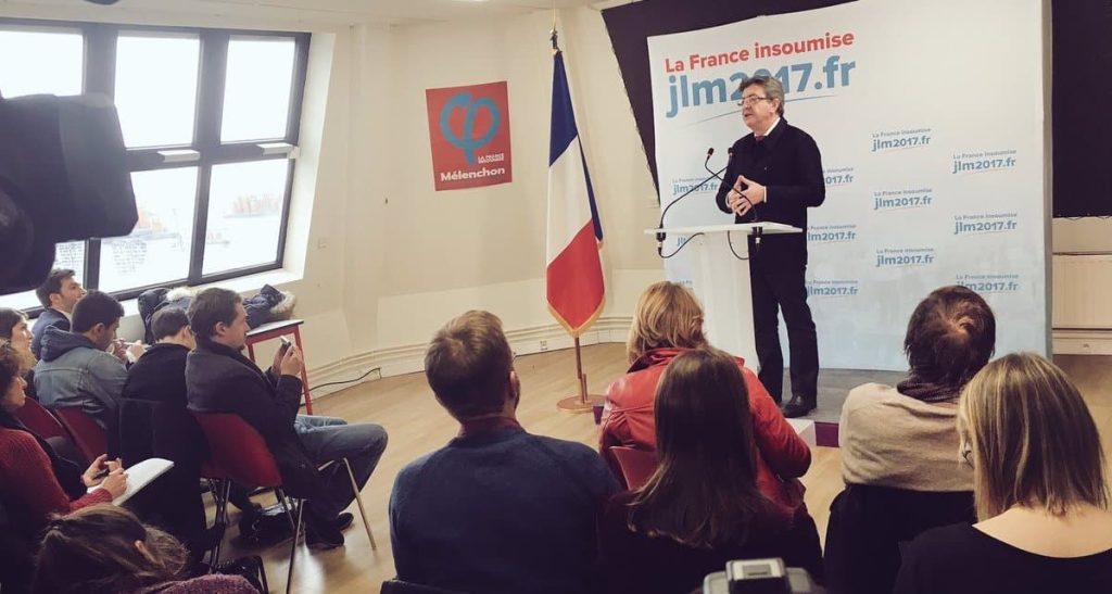 melenchon hologramme