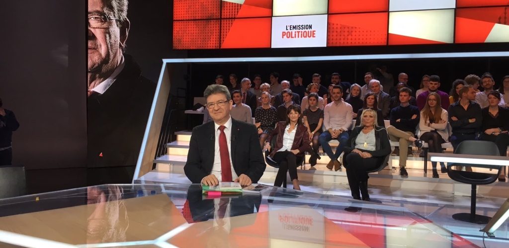 melenchon emission politique