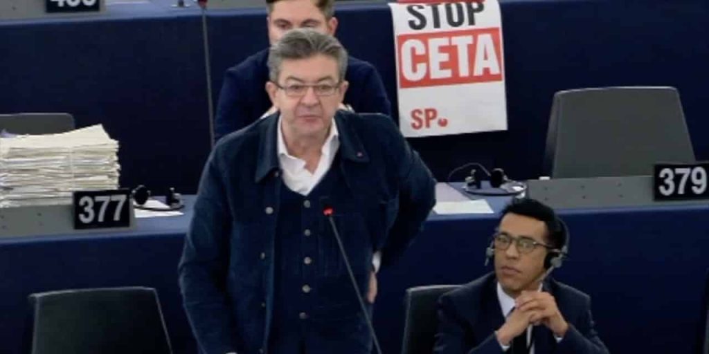melenchon ceta crise ecologique et sociale