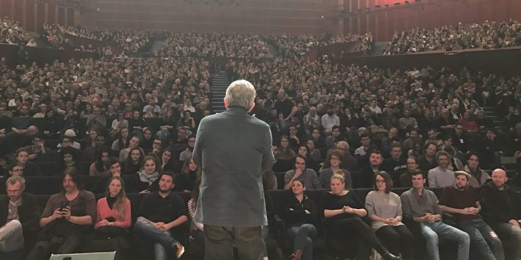 strasbourg melenchon foule