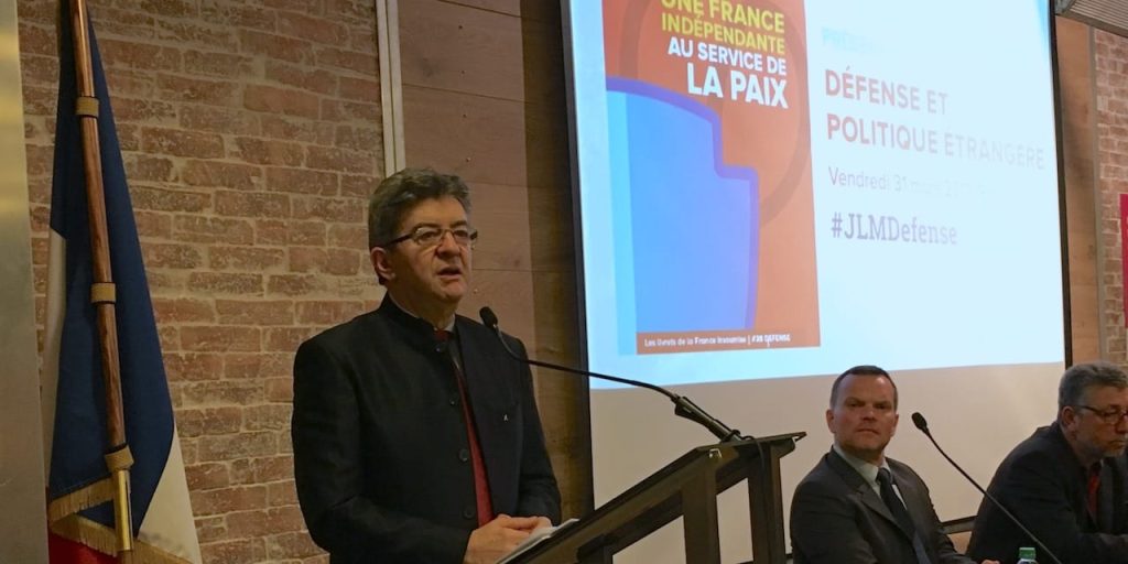 melenchon geopolitique france