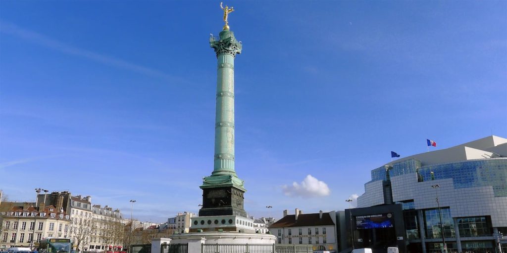 Colonne de Juillet place de la Bastille