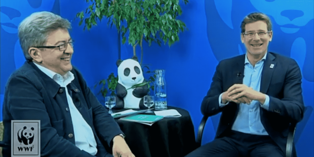 Jean-Luc Mélenchon au Panda Live