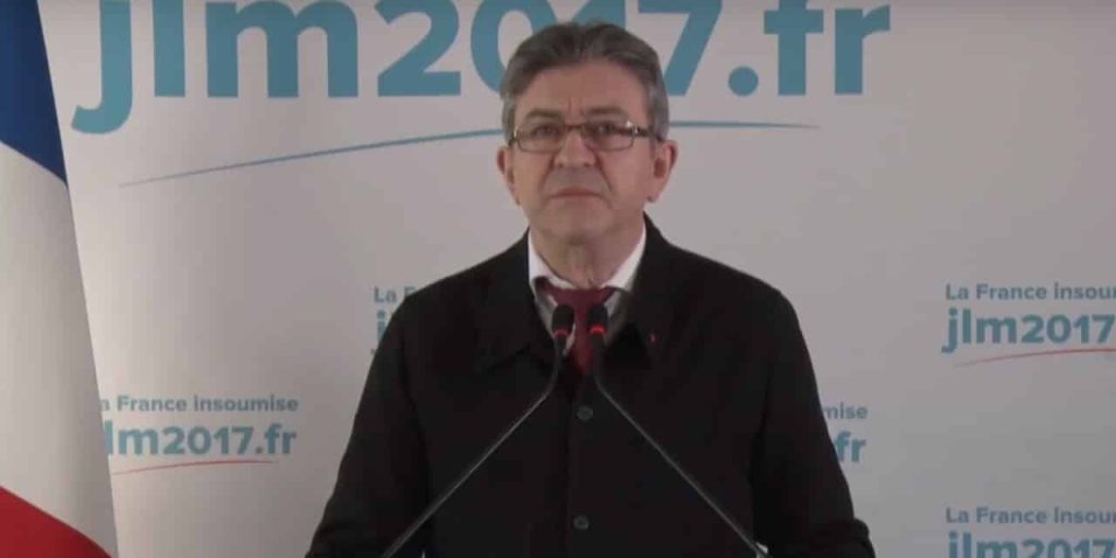 image melenchon declaration solennelle