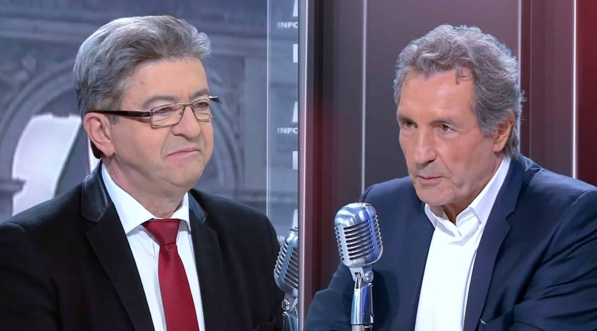mélenchon bourdin