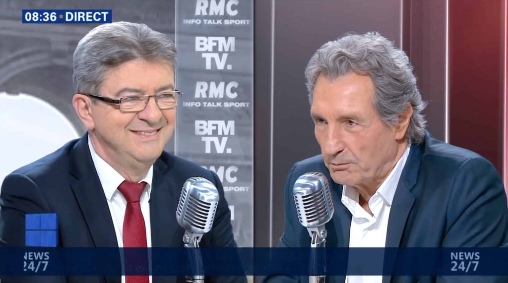 melenchon bourdin