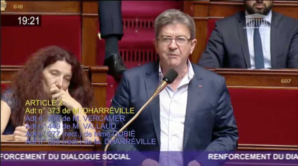 melenchon conditions travail