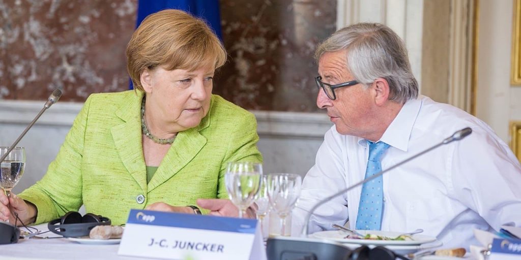 europe allemande merkel juncker