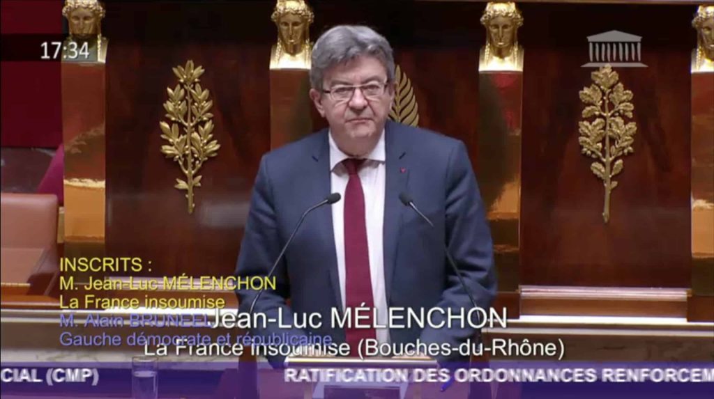 melenchon ordonnances