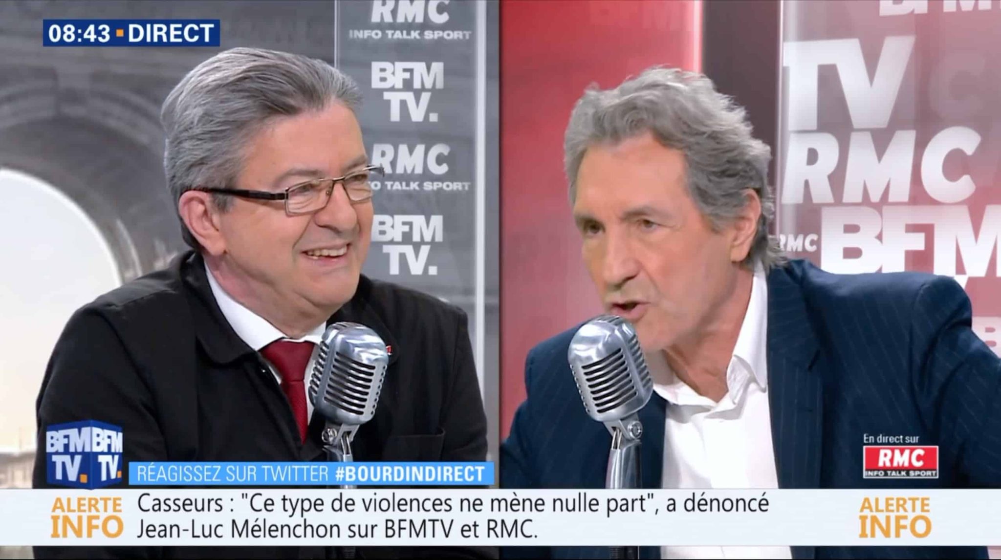 melenchon bourdin
