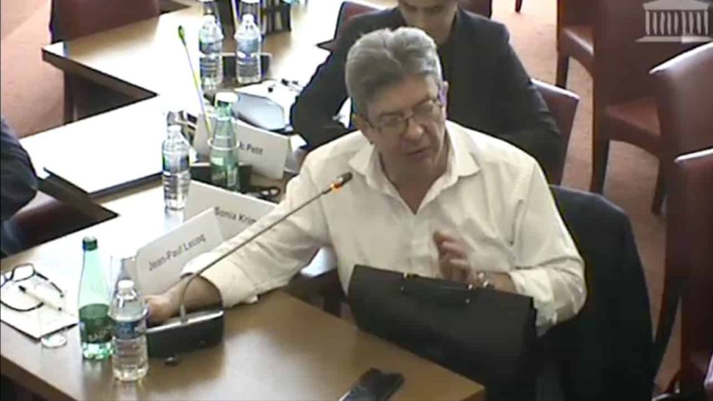 melenchon travail detache