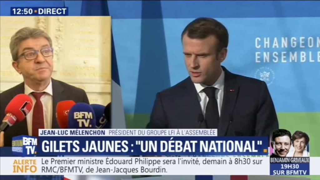 melenchon macron panne seche