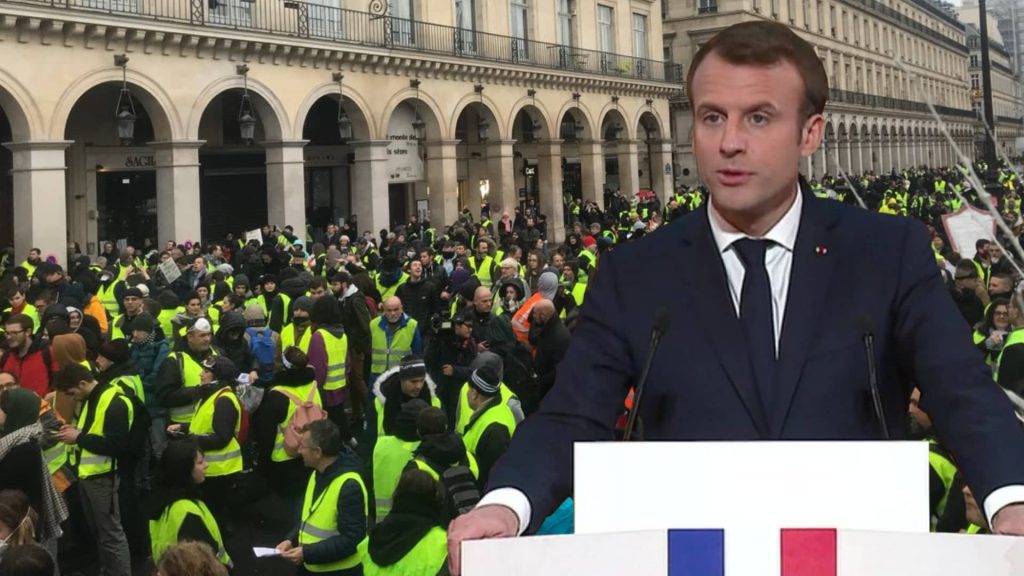 macron sire revolte revolution