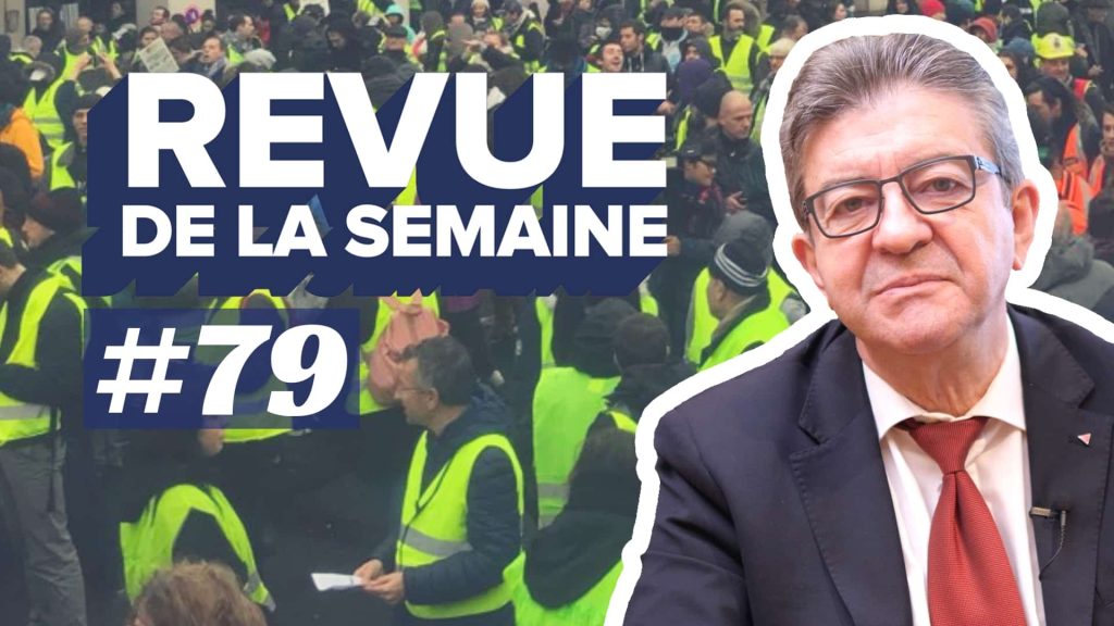 melenchon gilets jaunes lyceens