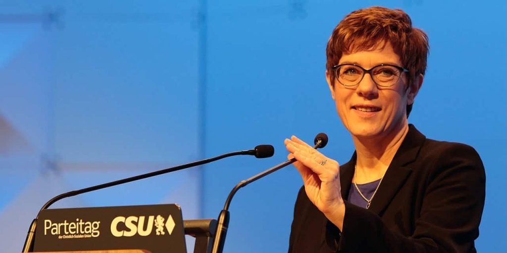 annegrett kramp karrenbauer