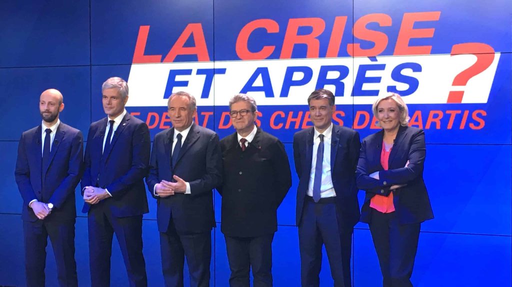 debat bfm tv melenchon