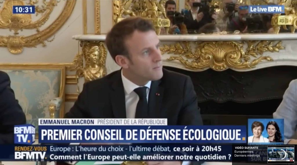 macron defense ecologique