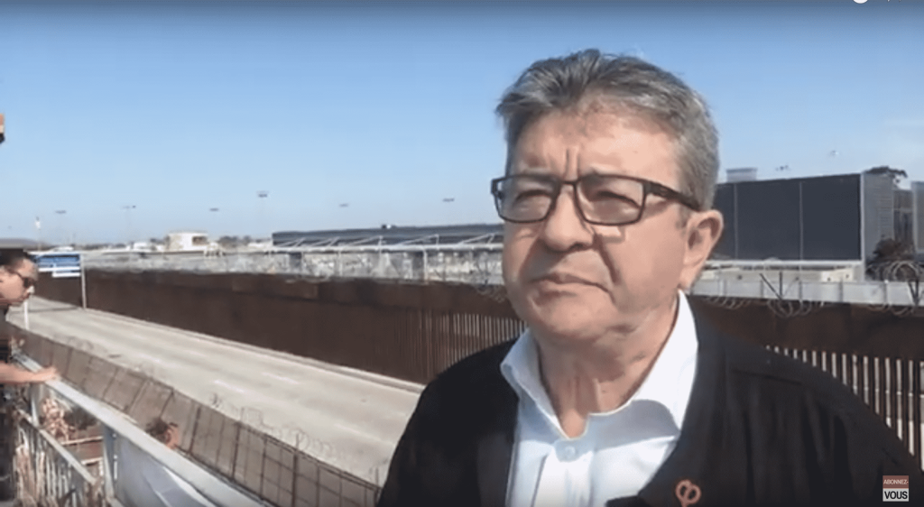 melenchon mur trump