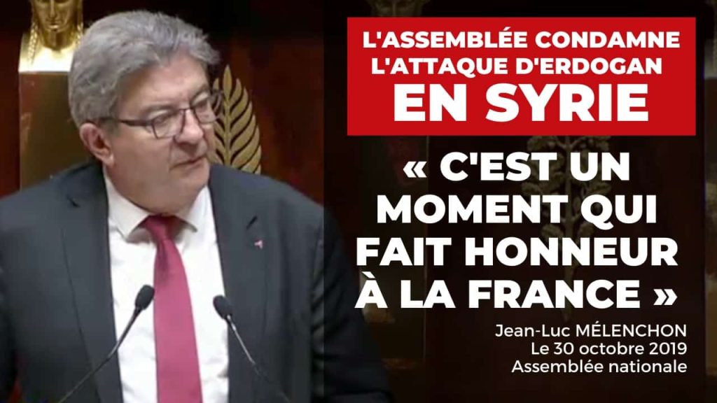 melenchon syrie erdogan