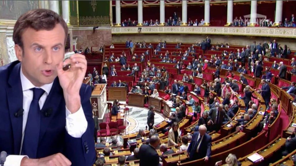 photo assemblee nationale 49 3 macron