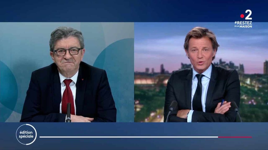 melenchon coronavirus bazar