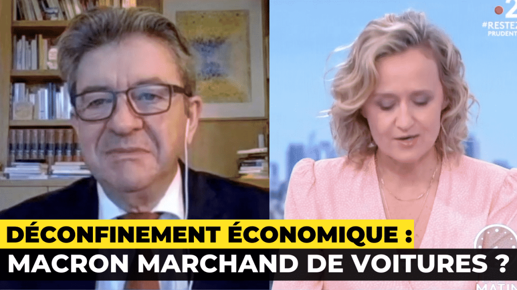melenchon deconfinement economique