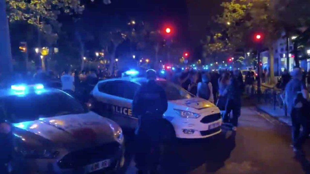 policiers factieux manif