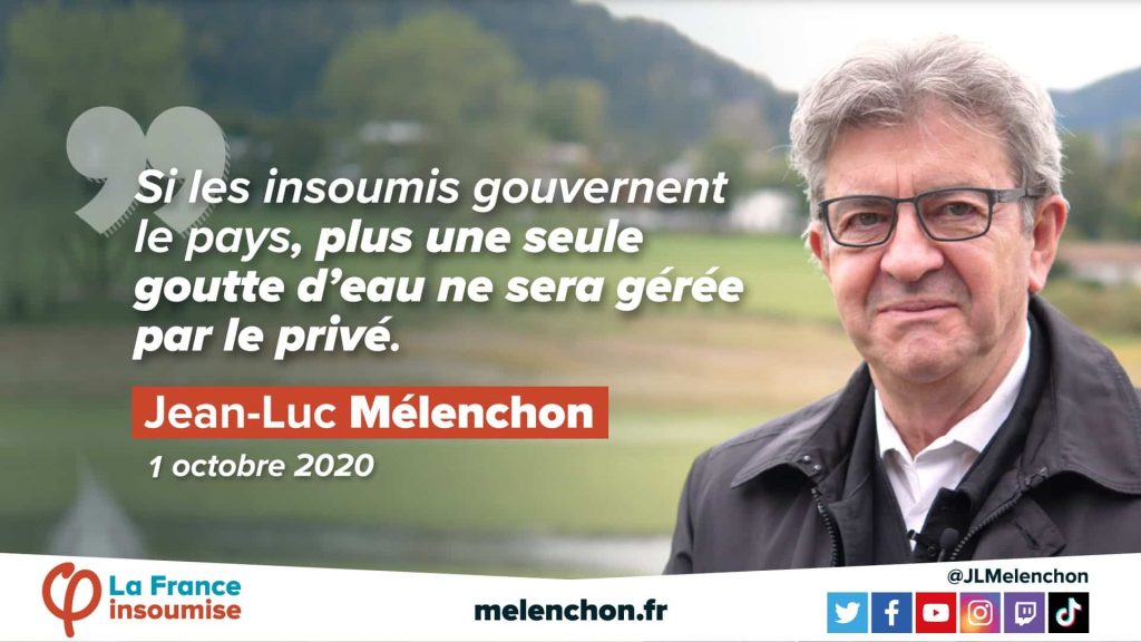 melenchon eau liberation