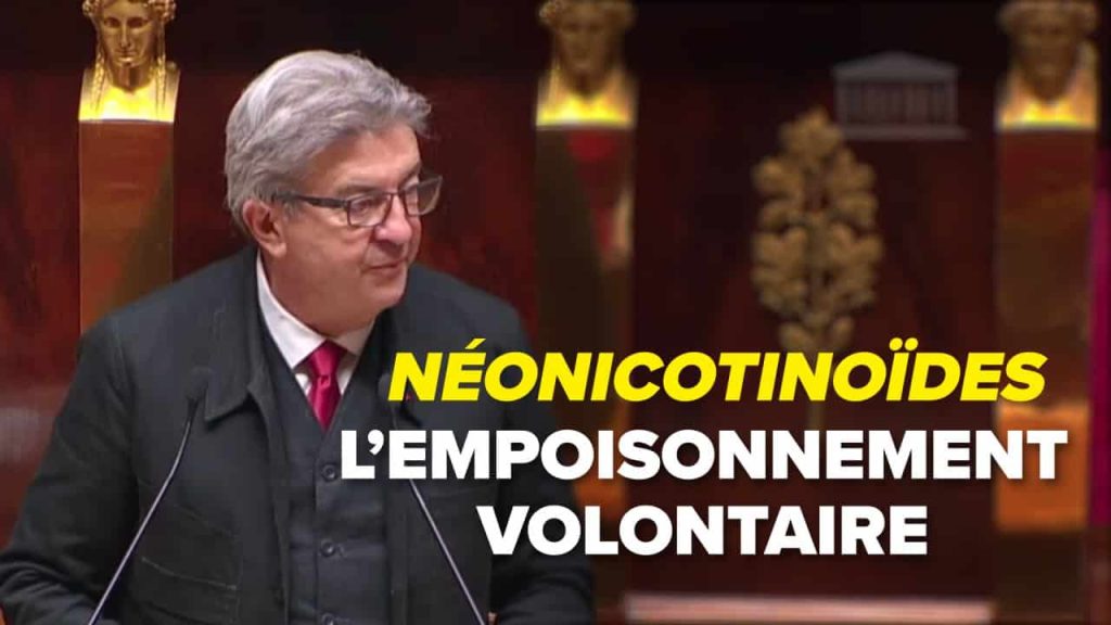 neonicotinoides pesticides melenchon