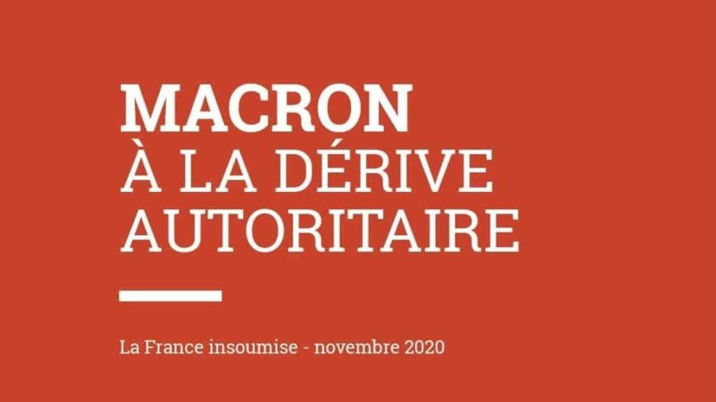 macron derive autoritaire image