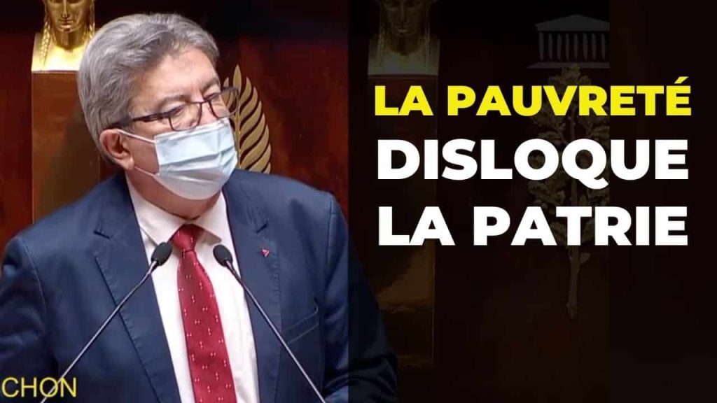 melenchon pauvrete discours an