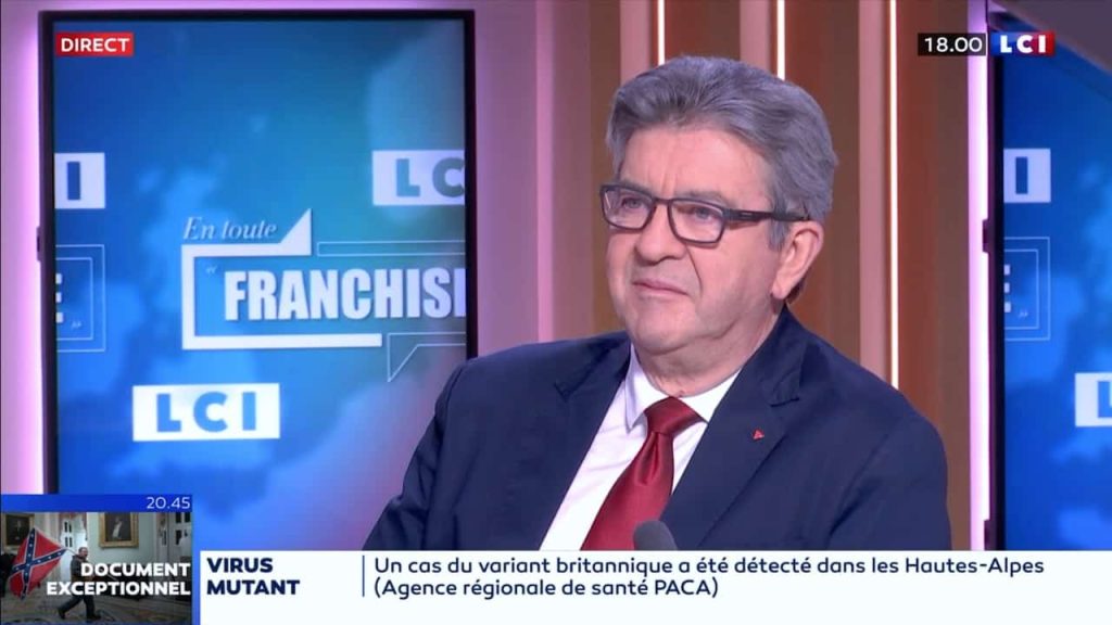 melenchon vaccin etat france impuissante