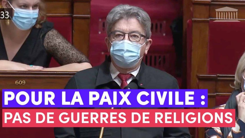 melenchon islam voile laicite