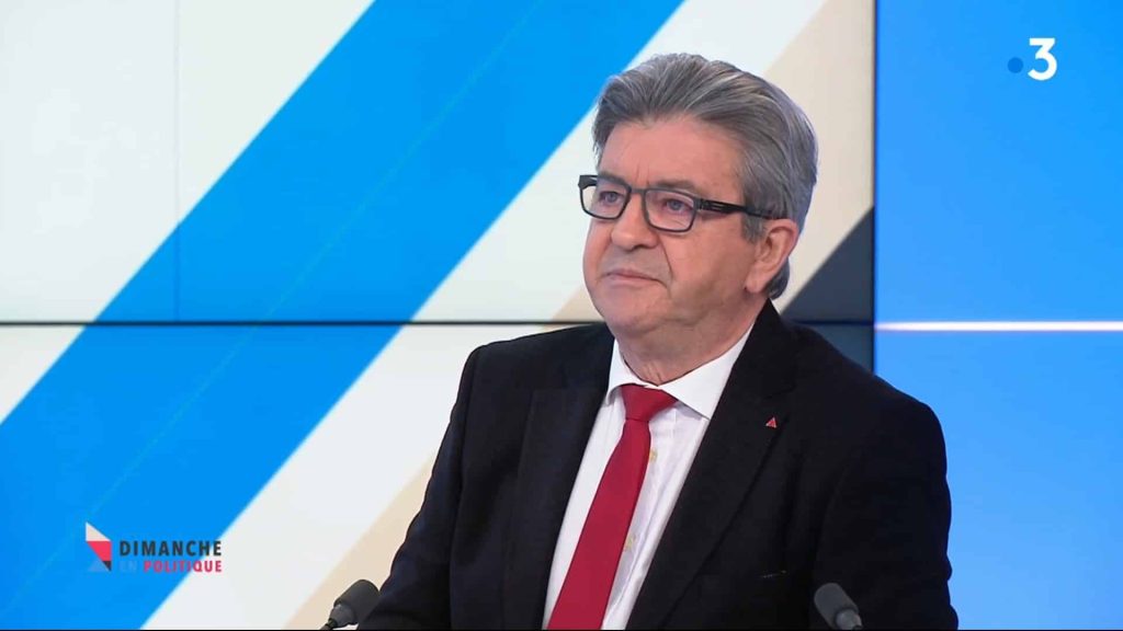 melenchon macron improvise