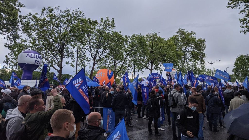 manif policiers 19 mai