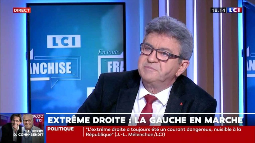 melenchon extreme droite danger